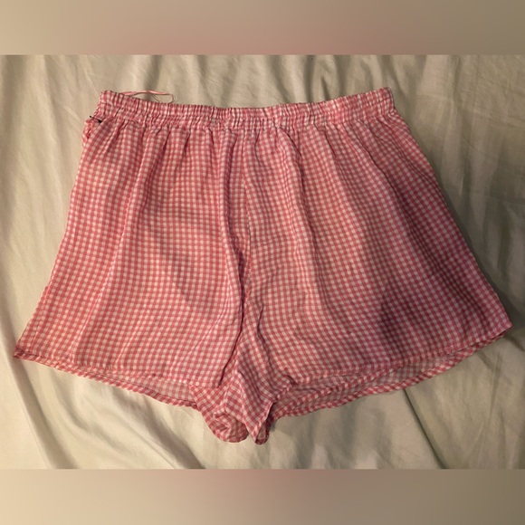 3 for $25 Large Pink Checkered Skort - Picture 3 of 4
